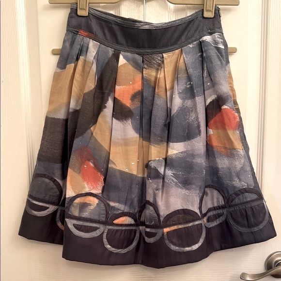 Sugarlips Gray Knee-Length A-Line Skirt - Picture 1 of 6